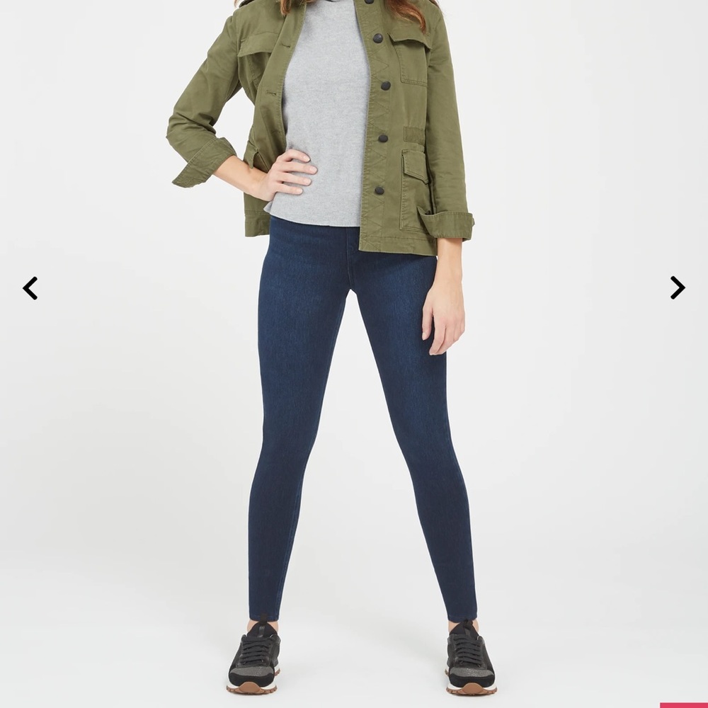 Spanx Jean-ish ankle jeggjngs